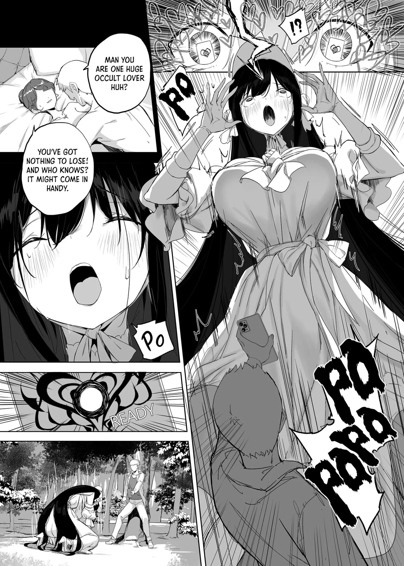 Hentai Manga Comic-Even Hasshaku-Sama is Affected by the Legendary Succubus App!?-Read-6